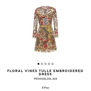 NWT Red Valentino Floral Dress